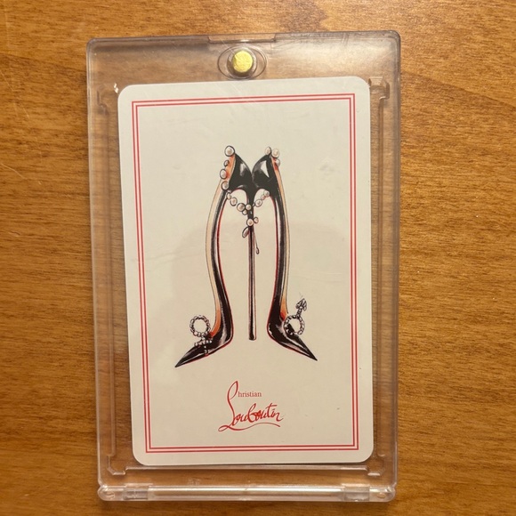 Christian Louboutin Ace of Spades in Hard Case - Picture 2 of 2